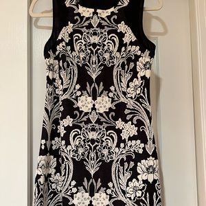 INC Black & White Dress